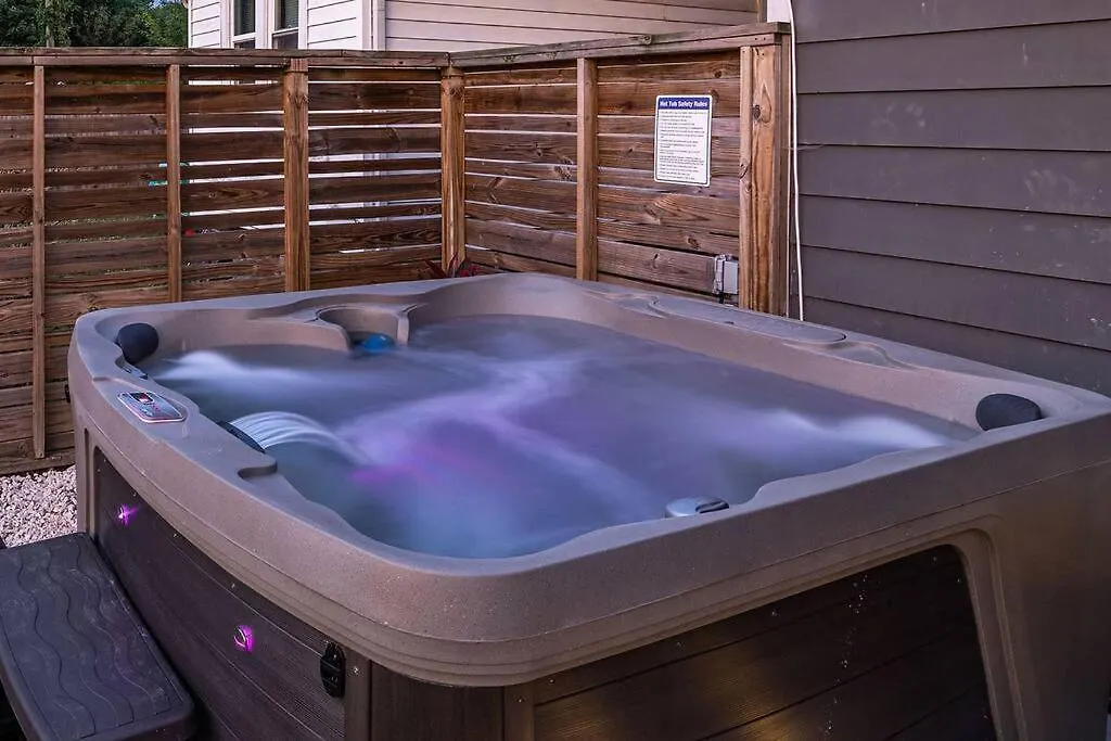 Ferienhaus Villa Hot Tub, Fire Pit, King Bd & Ig Opps - 5 Min To Dt Nashville USA
