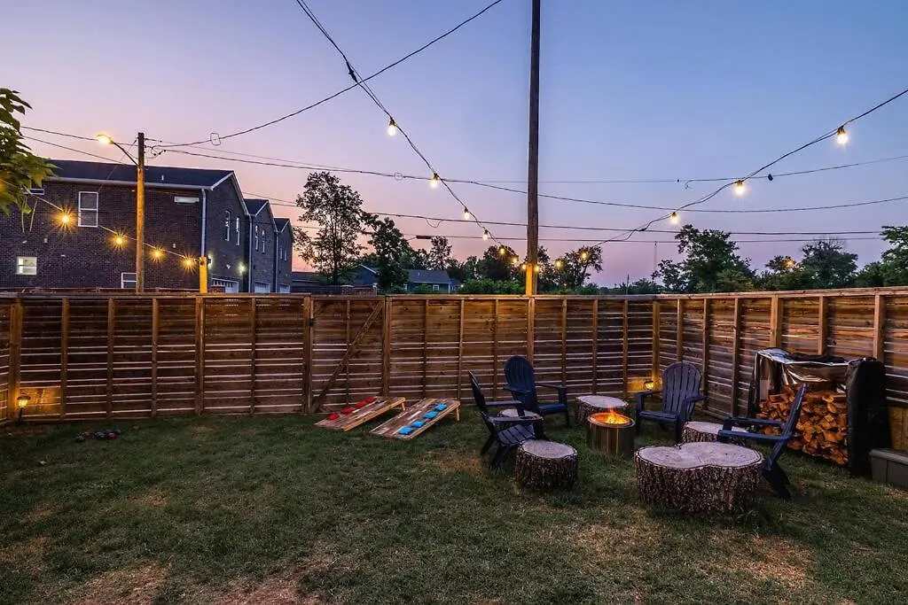 Ferienhaus Villa Hot Tub, Fire Pit, King Bd & Ig Opps - 5 Min To Dt Nashville